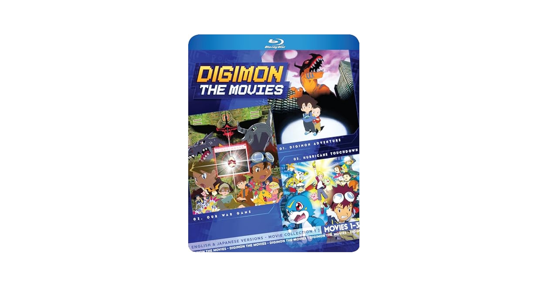 Amazon.com: Digimon The Movies 1-3 Collection [Blu-ray